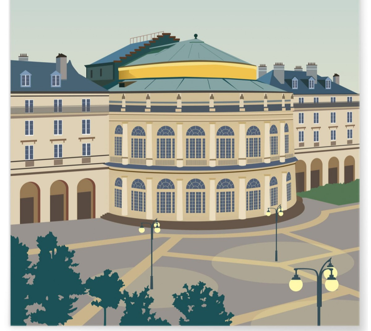 Affiche Ville Rennes 2